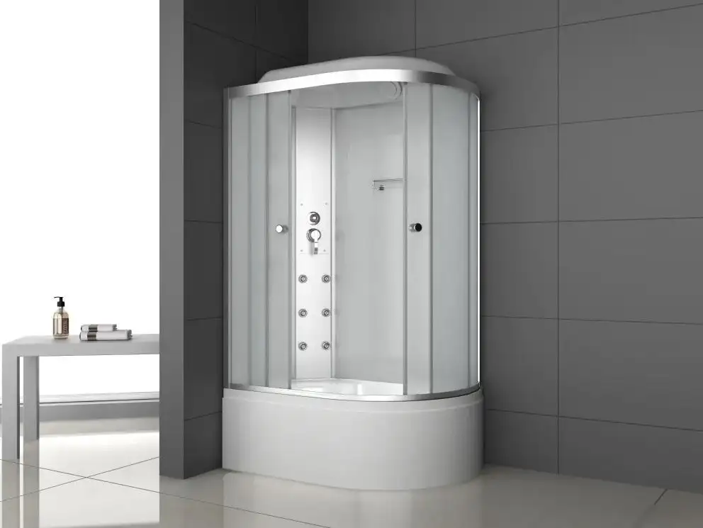 Душевая кабина Oda 8037BML (белый/матовое стекло) - фото товара