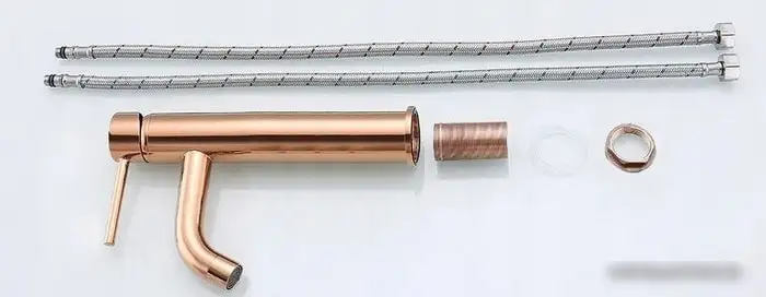 Смеситель Rea Lungo REA-B6321 (розовое золото) - фото товара