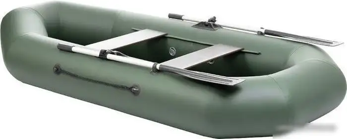 Гребная лодка Тонар Шкипер 260 (зеленый) – фото товара