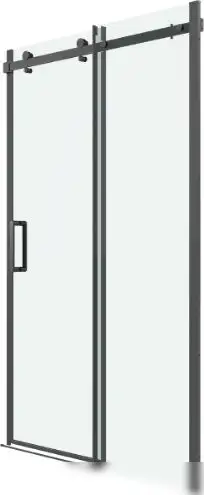 Душевая дверь Grossman Classic 100.K33.04.140.42.00 140х195 (графит сатин/стекло прозрачное) - фото товара