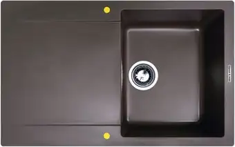 Кухонная мойка Zigmund & Shtain Rechteck 775 (швейцарский шоколад) - изображение в каталоге