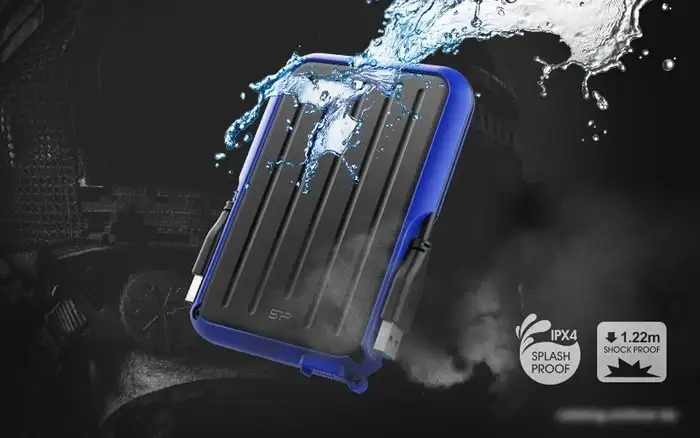 Внешний накопитель Silicon-Power Armor A66 1TB SP010TBPHD66SS3B – фото товара