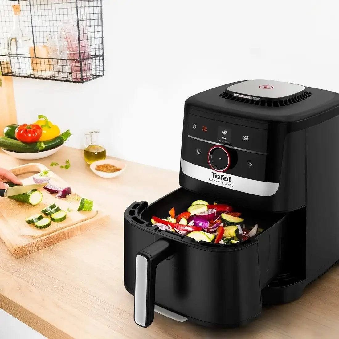 Аэрогриль (аэрофритюрница) Tefal Easy Fry Silence EY5728E1 – фото товара