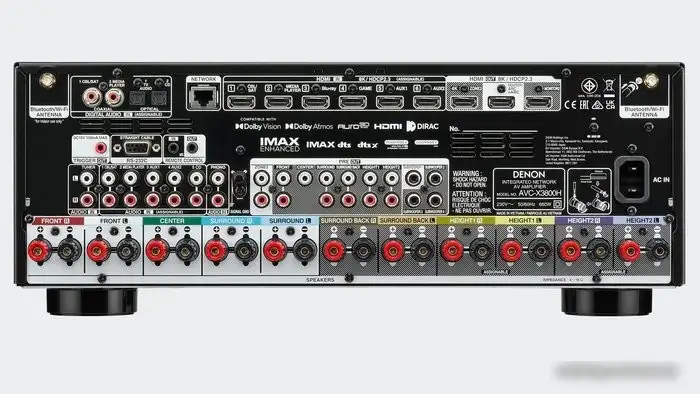 AV усилитель Denon AVC-X3800H – фото товара