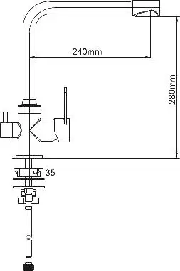 Смеситель Gappo G4399-1 - фото товара