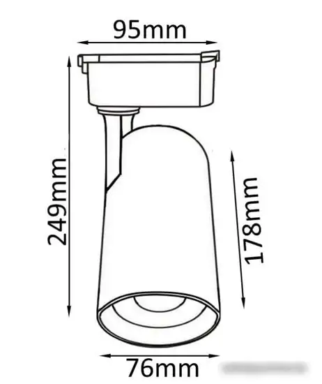 Трековый светильник Crystal Lux CLT 0.31 006 30W WH – фото товара