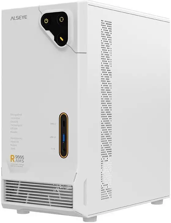 Корпус ALSEYE RAMS 1.0 Type-C (белый) – фото товара