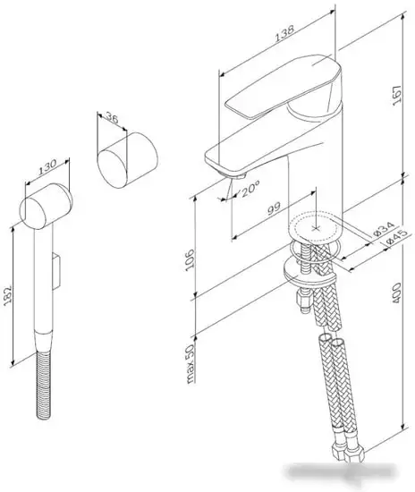 Смеситель AM.PM Gem F90A03000 - фото товара