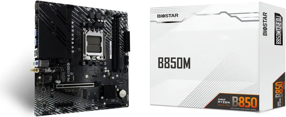 Материнская плата BIOSTAR B850MT2-E DJ Ver. 6.1 – фото товара