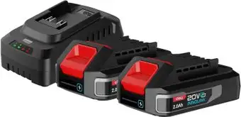 Аккумулятор с зарядным устройством Deli EDE-CM20A2E (20В/2x2 Ah + 20В) – изображение в каталоге