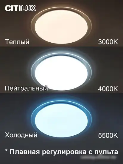 Светильник-тарелка Citilux Спутник CL734900G – фото товара