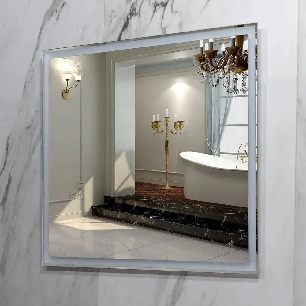 Пекам Зеркало Greta 80x70 greta-80x70 (с подсветкой) – фото товара