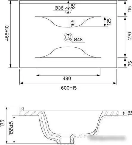 IDDIS Тумба под умывальник Cloud 60 CLO60WFi95 – фото товара