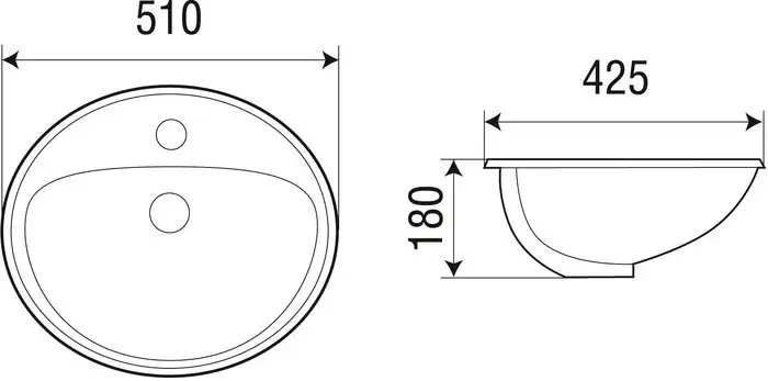 Умывальник WeltWasser Deilbach 6001 - фото товара