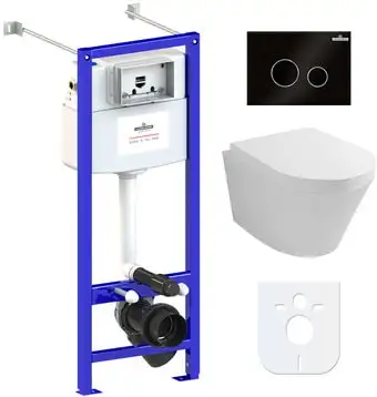 Унитаз Lavinia Boho Relfix Biore Compacto Rimless 6 в 1 77050180 - изображение в каталоге