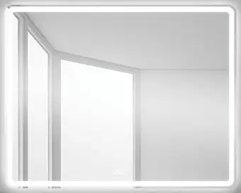 BelBagno Зеркало SPC-MAR-1100-800-LED-TCH-WARM – изображение в каталоге