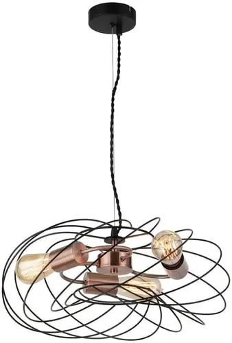 Подвесная люстра Lussole Loft Brooks GRLSP-8246 – изображение в каталоге