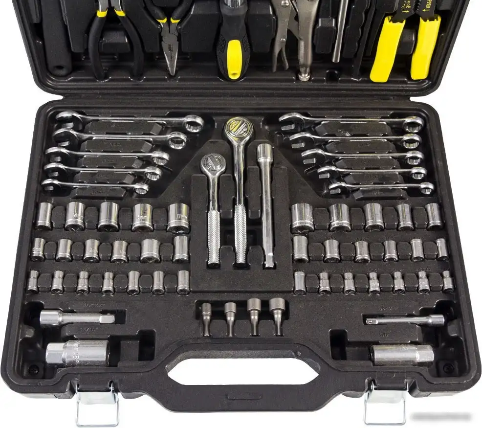 Универсальный набор инструментов Kolner KTS123 (123 предмета) – фото товара