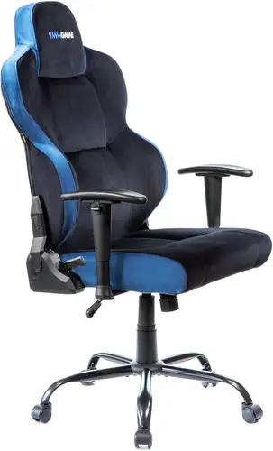 Кресло VMM Game Unit Velour Upgrade XD-A-VRBKBE-B23 (черный/синий)