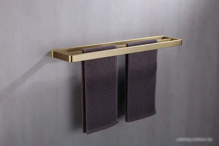 Держатель для полотенца Abber Westen AA1756G (золото матовое) – фото товара