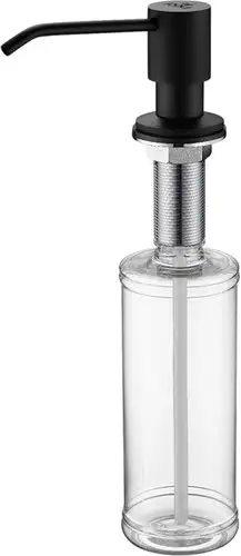 Дозатор для жидкого мыла Paulmark Rein D002-401 (черный/антрацит)