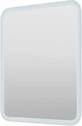 Пекам Зеркало Marta 80x90 marta-80x90scl (с подсветкой, сенсором на прикосновение и часами) – изображение в каталоге