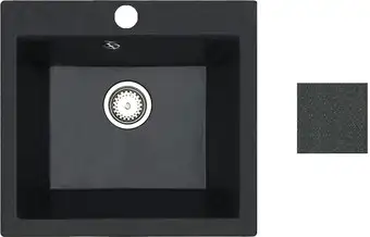 Кухонная мойка БелЭворс Mini (антрацит, без сифона) - изображение в каталоге