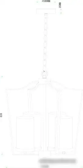Подвесная люстра Arte Lamp Nuvola A7017SP-4BK – фото товара