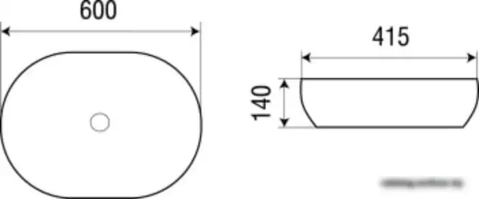 Умывальник WeltWasser Elbach 2192 - фото товара