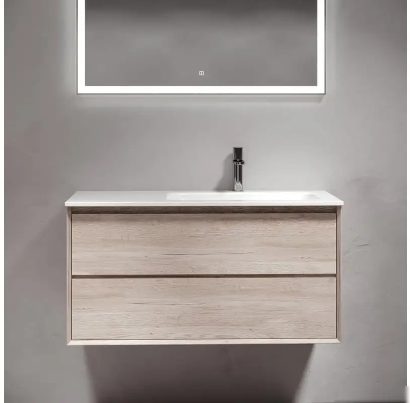 Sancos Тумба под умывальник Marmi 2.0 MR2.0100REG (правая, дуб галифакс натуральный) – фото товара