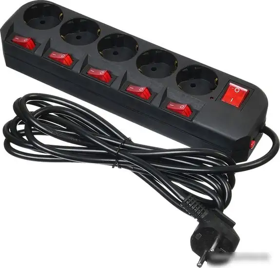 Сетевой фильтр Buro 500SH-3-SW-B – фото товара