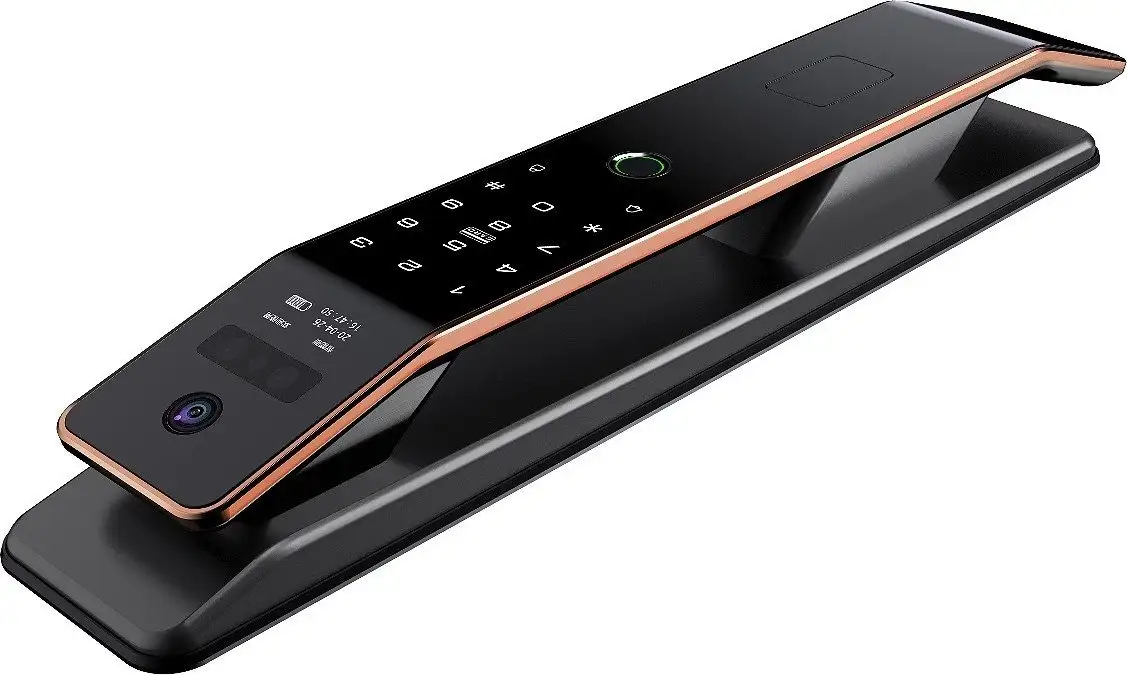 Дверной замок Roome Tuya 3D face intercom Lock 3D face-1 (черный) – фото товара