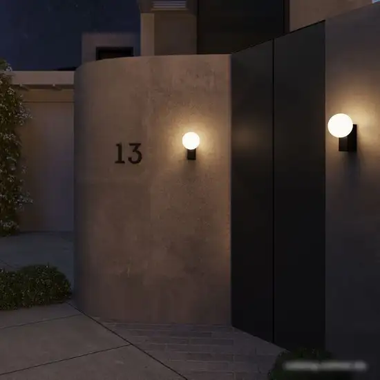 Садовый светильник Elektrostandard Gravity 35166/U (черный)