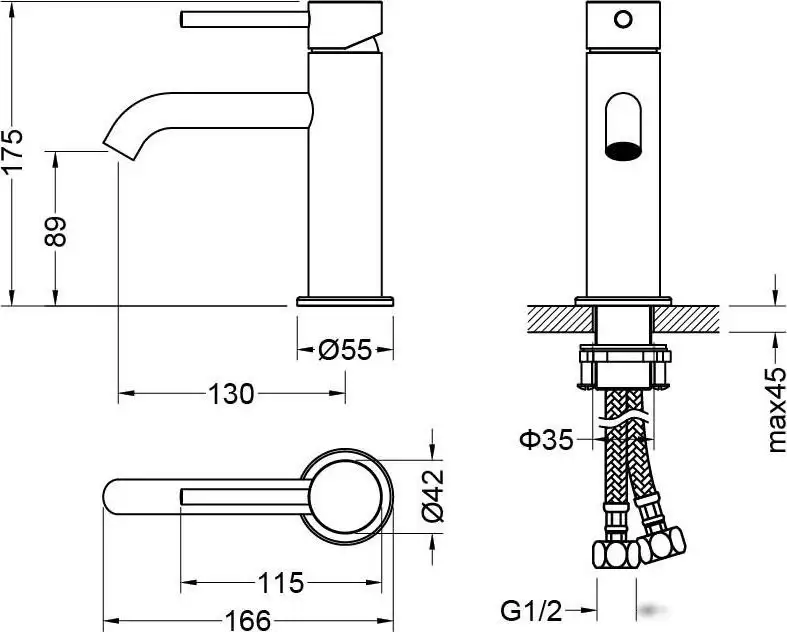 Смеситель Aquatek Европа AQ1310BGM - фото товара