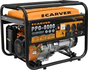 Бензиновый генератор Carver PPG-8000 – изображение в каталоге