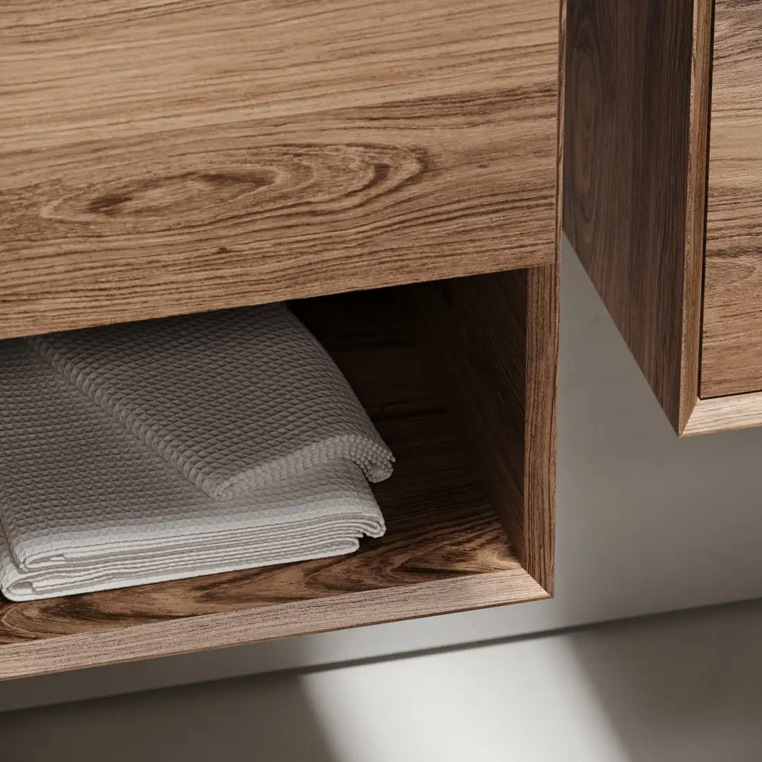 Sancos Тумба под умывальник Marmi 1.0 MR1.0100RECH (дуб чарльстон, правая) – фото товара