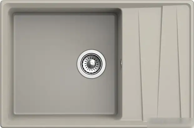 Кухонная мойка GranFest GF-LV-760L (топаз) - фото товара