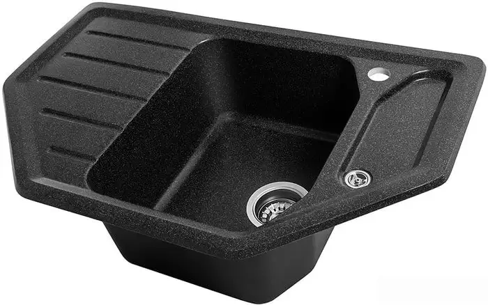 Кухонная мойка Gerhans E08 (черный) - фото товара