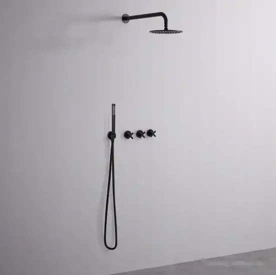 Душевая система Rea Exit REA-P8000 (черный) - фото товара