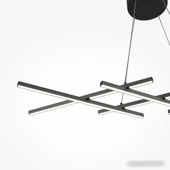 Подвесная люстра Maytoni Halo MOD244PL-L50BK – фото товара