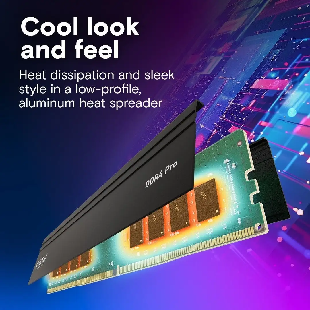 Оперативная память Crucial Pro 16ГБ DDR4 3200 МГц CP16G4DFRA32A – фото товара