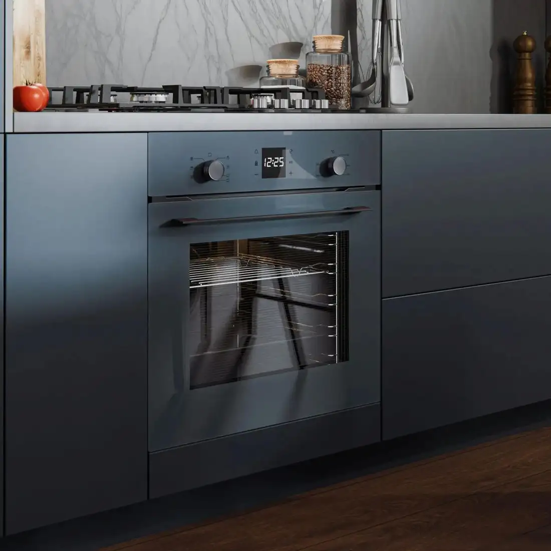 Электрический духовой шкаф LEX EDM 076 GR - фото товара