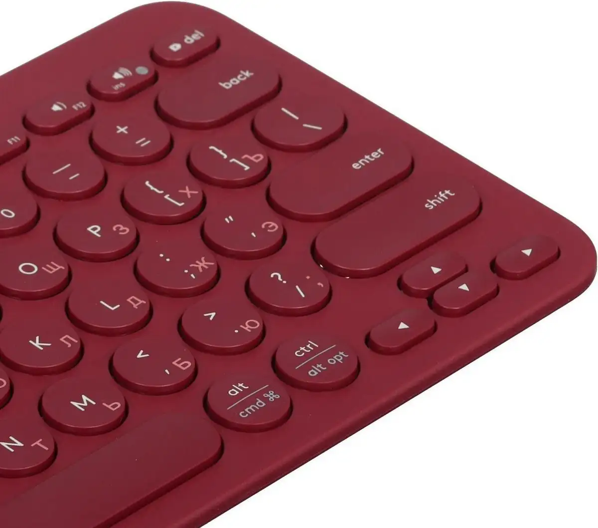 Клавиатура Logitech Multi-Device K380 Bluetooth 920-007655 (красный) – фото товара