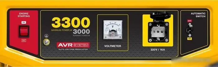 Бензиновый генератор Steher GS-4500 – фото товара