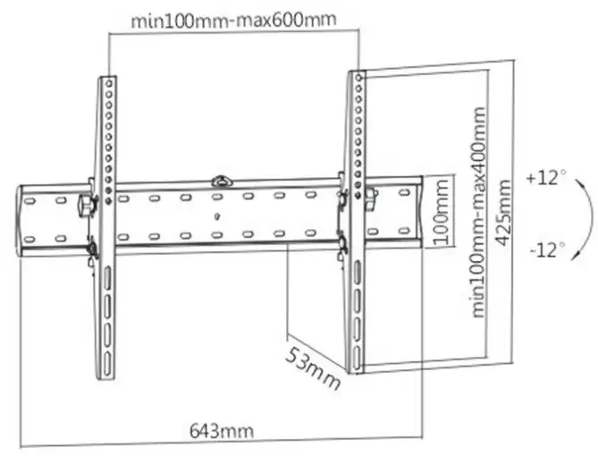 Кронштейн Gembird WM-70T-02 – фото товара