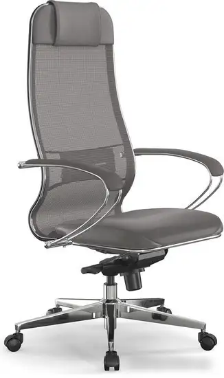 Офисное кресло Metta Samurai Comfort S Infinity Easy Clean (серый)