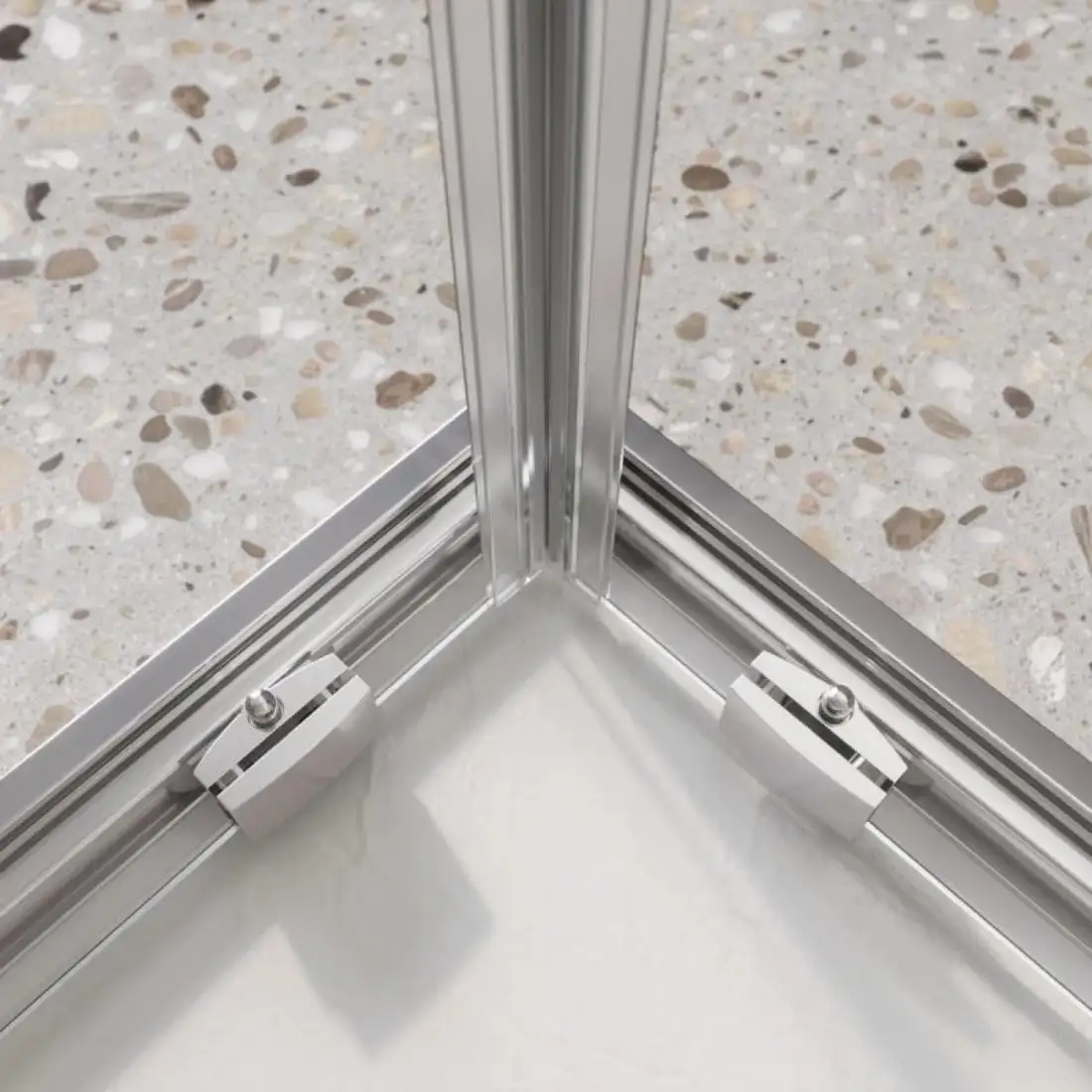 Душевой уголок BelBagno LUCE-A-22-80+30-C-Cr - фото товара