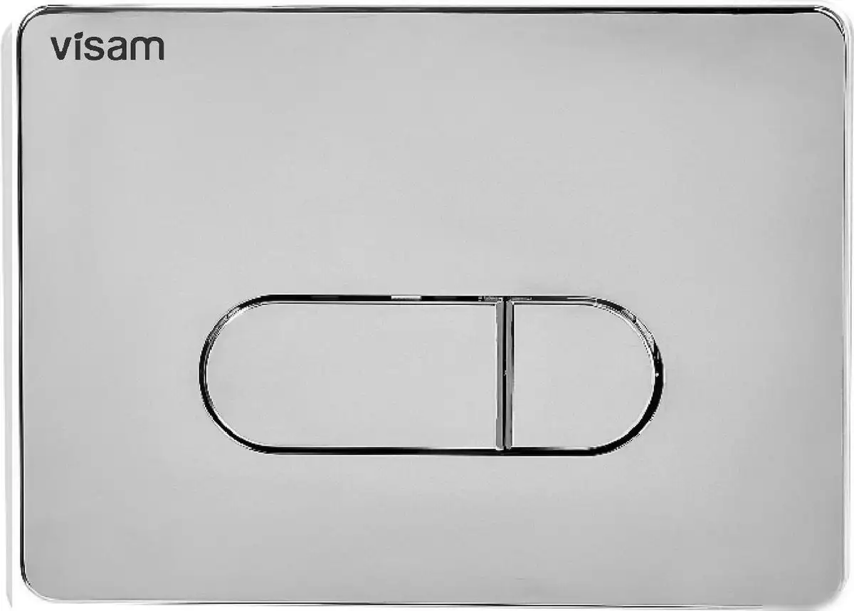 Инсталляция для унитаза Visam Slim 525 с кнопкой D3 EX-040233 (хром глянец) - фото товара