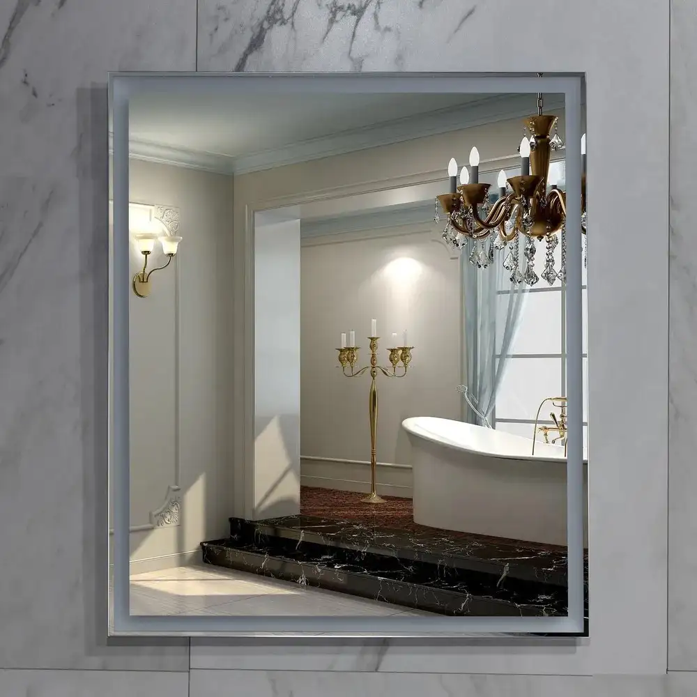 Пекам Зеркало Greta 70x80 greta-70x80dp (с подсветкой, сенсором на взмах руки и подогревом) – фото товара