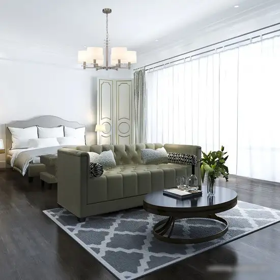 Подвесная люстра Escada Novella 641/6PL E14*60W Satin nickel – фото товара